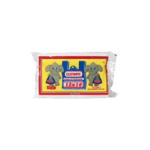 BOLSA CON ASA 12 X 16 BL - ELEFANTE