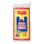 BOLSA CON ASA 21 X 24 BL - ELEFANTE