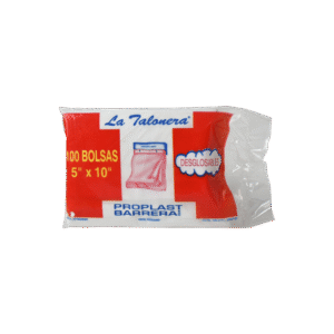 BOLSA PLÁSTICA TALONERA BL 5 X 10 - PB