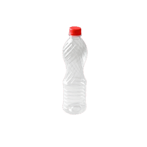 BOTELLA PLAST 500 ML CON TAPA