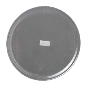 FUENTE 30 CM ACRÍLICO TRANSPARENTE - IMPORTADO