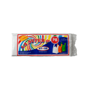 BOLSA CON ASA 27 X 32  X 50 BL - PB