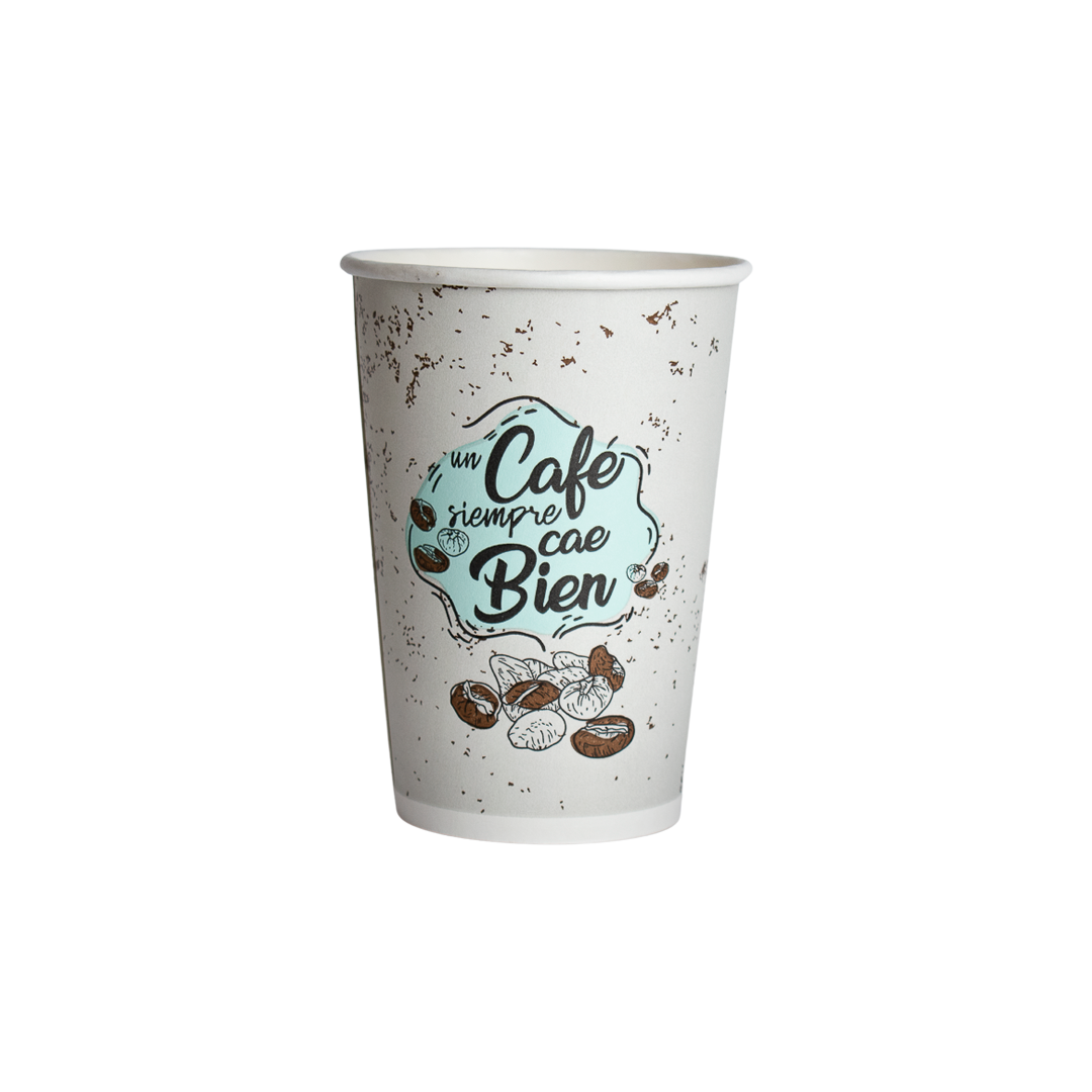 VASO 12 OZ CAFÉ CAE BIEN - PAMOLSA