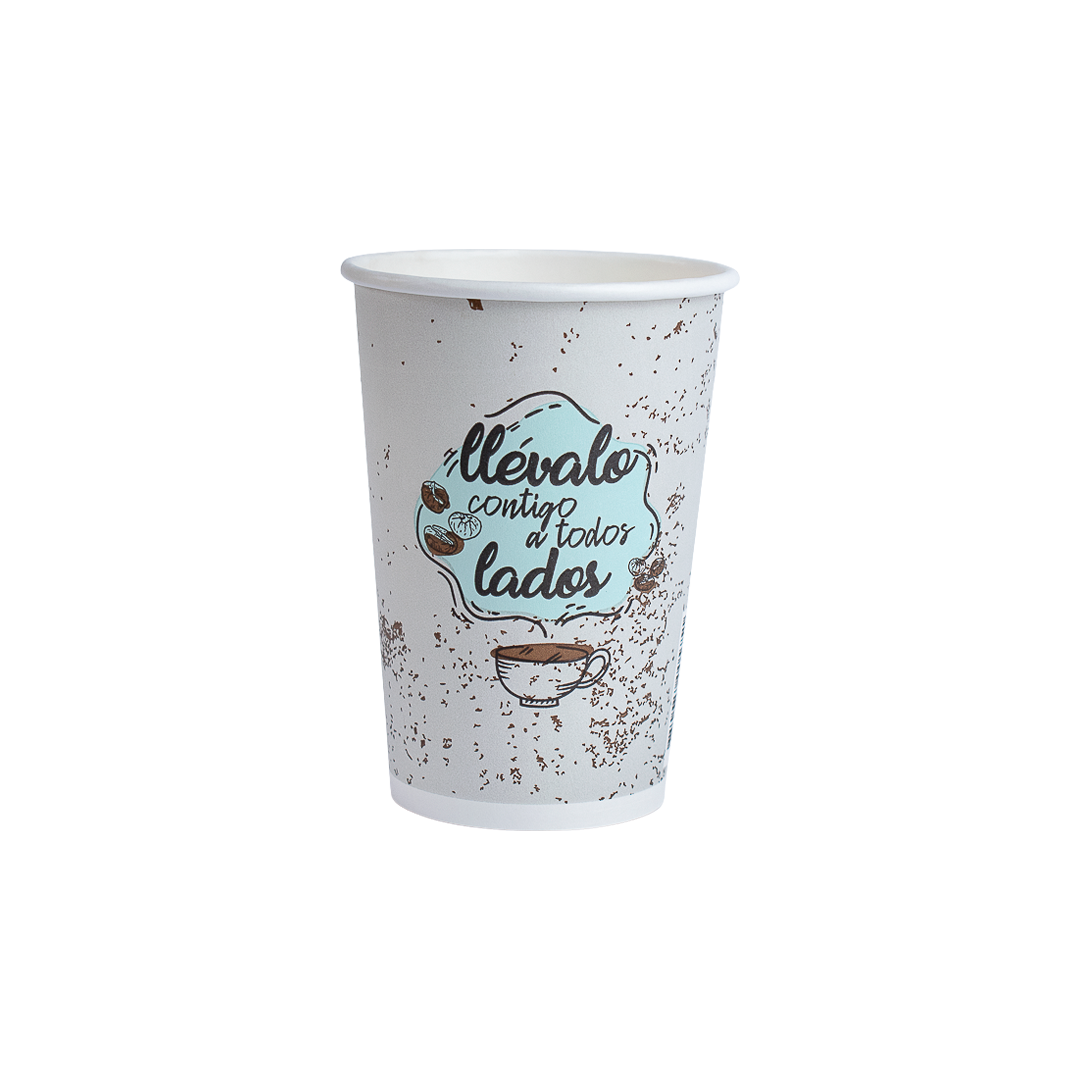 VASO 12 OZ CAFÉ CAE BIEN - PAMOLSA - Imagen 2