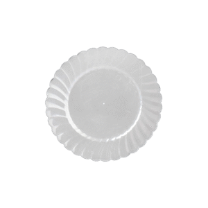 PLATO ACRÍLICO 22 CM BLANCO - PLASTIENVASES