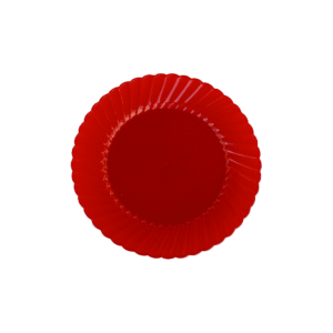 PLATO ACRÍLICO 22 CM ROJO - PLASTIENVASES