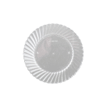 PLATO ACRÍLICO 22 CM TRANSPARENTE - PLASTIENVASES