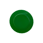 PLATO ACRÍLICO 22 CM VERDE - PLASTIENVASES