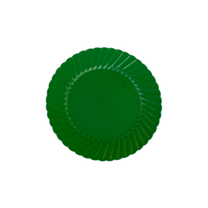 PLATO ACRÍLICO 22 CM VERDE - PLASTIENVASES