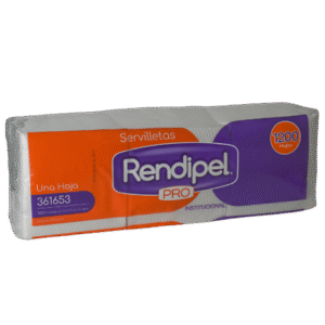 SERVILLETA CORTADA UNA HOJA X1200UND 361653 - RENDIPEL
