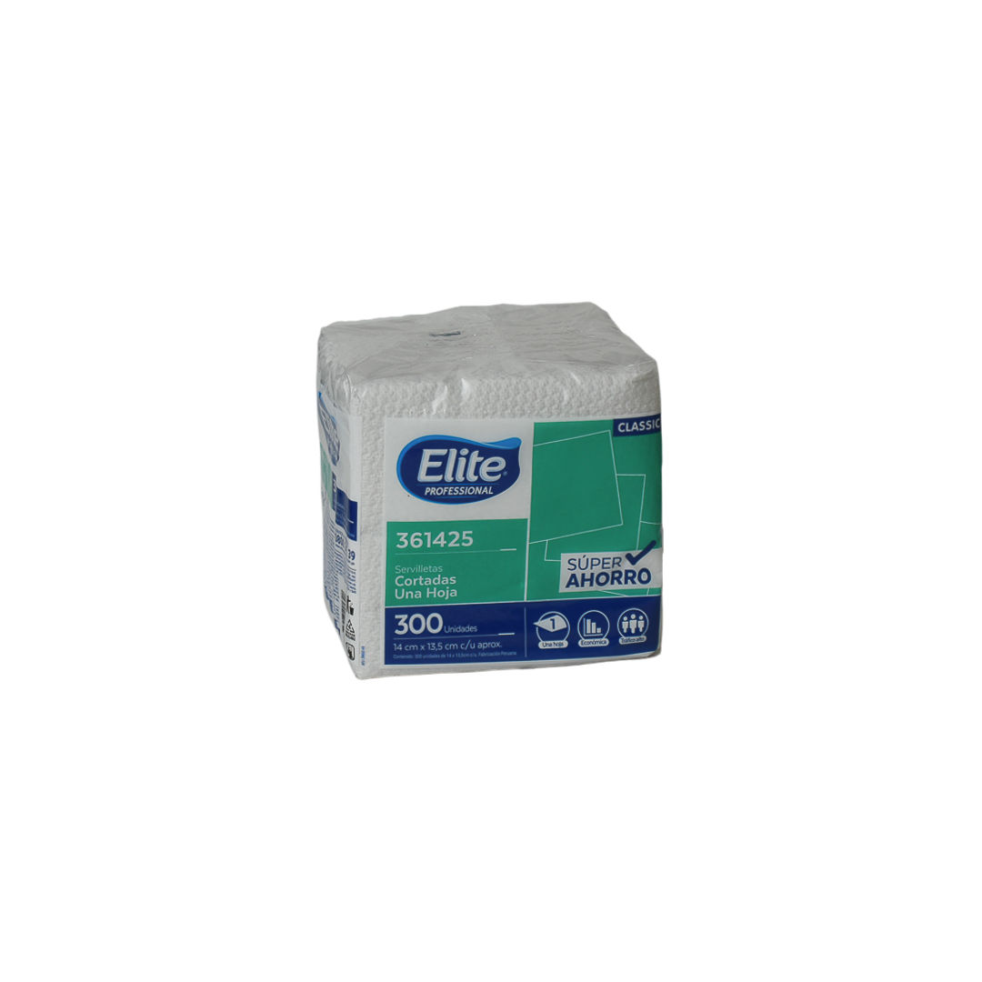 SERVILLETA CORTADA X300UND 361425 - ELITE
