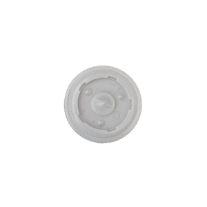 TAPA VASO 12 OZ POLIP. BLANCO B/FRÍA - PAMOLSA